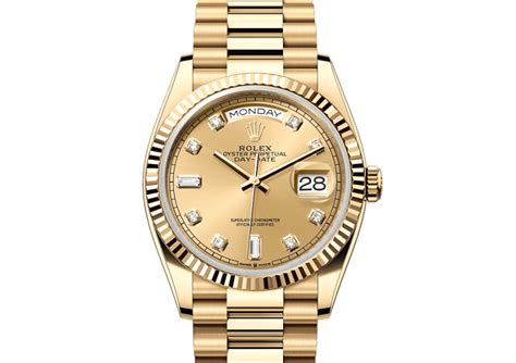 rolex day date acier prix|Rolex Day-Date price list.